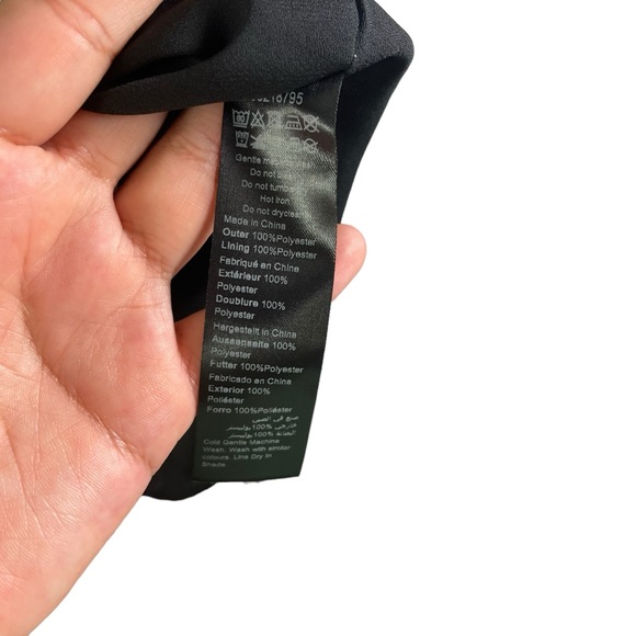 NWT CITY CHIC Pretty Ruffle Dress - black - Picture 6 of 6